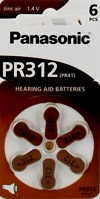 PANASONIC BATTERIJ OORAPPARAAT PR 312H 6