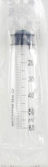 BD PLASTIPAK SPUIT LUER 50-60ML           1 300866
