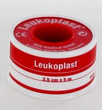 LEUKOPLAST DEKSEL KLEEFPLEIST. 2,50CMX5M 1 0152200