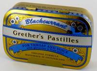 GRETHER'S PASTILLES BLACKCURRANT PAST 110G