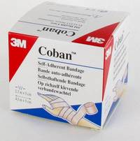 COBAN 3M BANDAGE ELAST.TAN 5,0CMX4,57M ROUL. 1582P