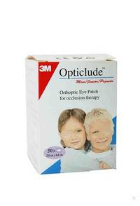 OPTICLUDE 3M JUNIOR OOGKOMPRES  63MMX48MM  50 1537