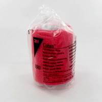 COBAN 3M BANDAGE EL. RED ROUL.  7,5CMX4,57M 1583/R