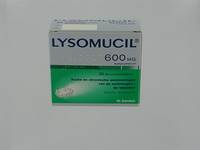 LYSOMUCIL 600 COMP EFF 30 X 600 MG