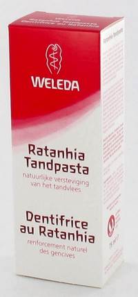 WELEDA DENTIF RATANHIA ROSE    75ML