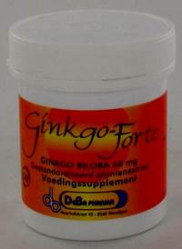 GINKGO FORTE              CAPS 120X60MG       DEBA