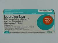 IBUPROFEN TEVA DRAG  30 X 200 MG