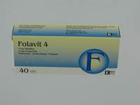 FOLAVIT 4 4MG TABL 40 X 4MG CFR 4108338