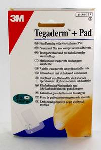 TEGADERM + PAD 3M TRANSP STERIL  5CMX 7CM  5 3582P