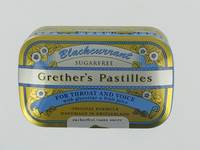 BLACKCURRANT GRETHERS ZONDER SUIKER PAST 110G