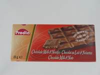 PRODIA CHOCOLADE MELK NOTEN       85G 5462 REVOGAN