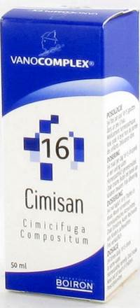 VANOCOMPLEX N16 CIMISAN      GUTT 50ML UNDA