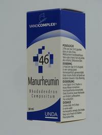 VANOCOMPLEX N46 MANURHEUMIN  GUTT 50ML UNDA