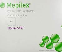 MEPILEX PANS MOUSSE SIL ABS STER 15X15CM  5 294300
