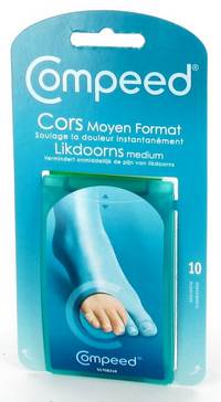 COMPEED PLEISTER LIKDOORN MEDIUM 10