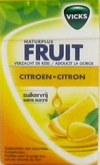VICKS LEMON+C S/SUCRE       40G BOX