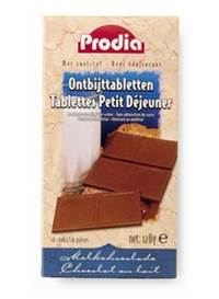 PRODIA ONTBIJTTABLET MELKCHOCO  16X8G 5895 REVOGAN