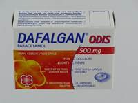 DAFALGAN 500 MG ODIS TABL 16