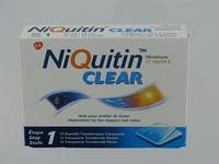 NIQUITIN CLEAR PATCHES 14 X 21 MG