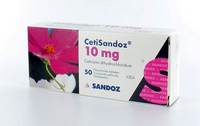 CETISANDOZ SANDOZ COMP 50 X 10 MG