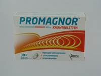 PROMAGNOR CITROEN Z/SUIKER KAUWTABLETTEN  30X450MG