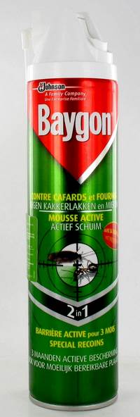 BAYGON VERT CONTRE INSECTES RAMPANTS SPRAY 400ML