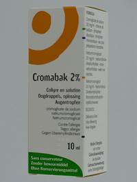 CROMABAK COLLYRE 2% 10ML