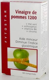 FYTOSTAR VINAIGRE POMME NEW                TABL 60