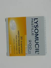 LYSOMUCIL 200 COMP A SUCER - ZUIGTABLETTEN 20