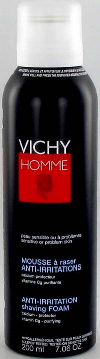 VICHY HOMME MOUSSE A RASER ANTI IRRIT. 200ML