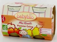 BABYBIO POTJES APPEL-PEER              2X130G