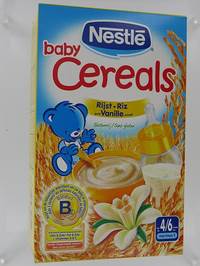 NESTLE BABY CEREALS RIZ-VANILLE    500G