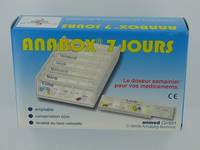 ANABOX PILULIER BLANC 7 JOURS