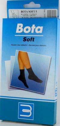 BOTA SOFT 5 CLASSIQUE + ARGENT NOIR  39-42