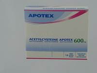 ACETYLCYSTEINE APOTEX SACH 14 X 600 MG