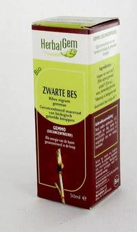 HERBALGEM ZWARTE BES          MACERAAT 50ML