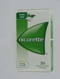 NICORETTE FRESHMINT GOMME MACH  30X2MG