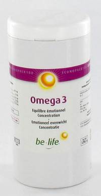 OMEGA 3 500 BE LIFE  CAPS 180