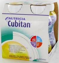 CUBITAN VANILLE             4X200ML