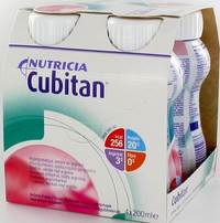 CUBITAN AARDBEI             4X200ML