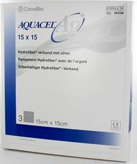 AQUACEL AG PANS HYDROFIBER STER  15X15CM  3 403709