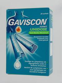 GAVISCON ADVANCE ORALE SUSP. MUNT UD ZAKJE 20X10ML