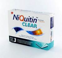 NIQUITIN CLEAR PATCHES 14 X  7 MG