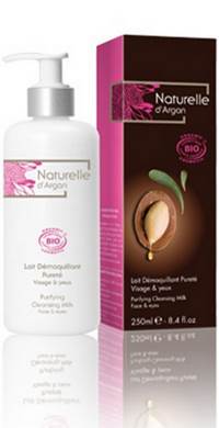 NATURELLE D ARGAN REINIGINGSMELK ZUIVER BIO  250ML