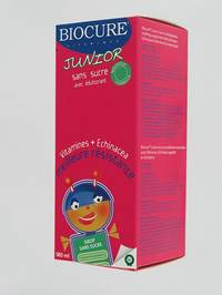 BIOCURE JUNIOR SIROP SANS SUCRE 180ML