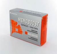 MEMOBOOST GINGKO BACOPA CAPS 30