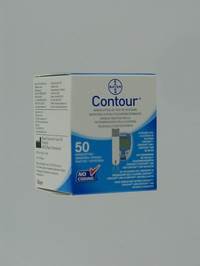 ASCENCIA CONTOUR TESTSTRIPS 50