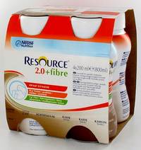 RESOURCE 2.0 FIBRE CAFE           4X200ML 12100790