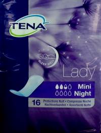 TENA LADY MINI NIGHT      16 760304