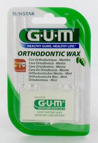 GUM ORTHODONTIC WAX MINT                       724